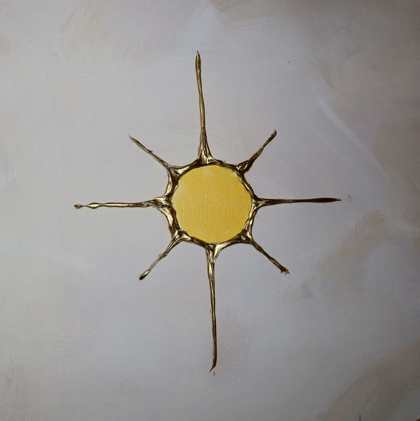 “Animas Aurea” Mixed Media On Canvas 3x4ft